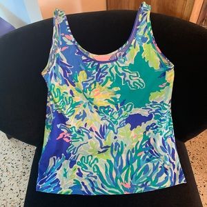 2 piece - Lilly Pulitzer pajama set tank top xxs and pj bottoms shorts small